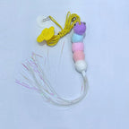 Hanging Simulation Bird & Insect Cat Toy — Self-Play Teaser Wand Toy for Kittens