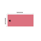 Embroidered Microfiber Pet Bath Towel — Super Soft & Absorbent