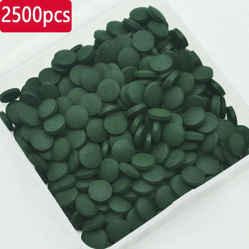 Premium Spirulina Tablets for Fish & Shrimp 100–3000 Pack