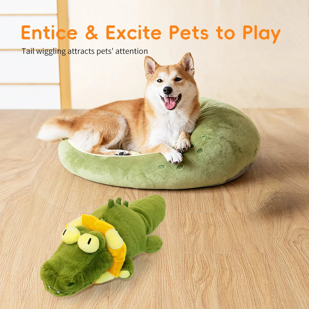 Automatic Flapping Plush Dog Toy