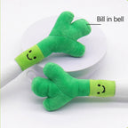 Catnip Onion Plush Toy with Bell — Washable Bite-Resistant Chew