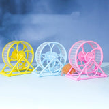 Silent Hamster Running Wheel — Anti-Jam Exercise Wheel with Stand