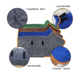 Absorbent Dog Bathrobe — Quick-Drying Wrap Towel, XS-XL