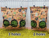 Hanging Hay Bag Feeder — Multi-Hole Oxford Cloth Dispenser