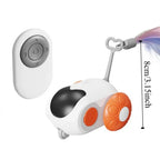 Remote-Control Turbo Tail Cat Toy — Rechargeable Rolling Chase Toy