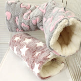 Plush Tunnel Nest — Soft Hideaway Channel for Small Pets