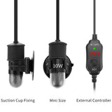 USB Mini Aquarium Heater Rod (Submersible, 18–34°C Adjustable)