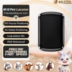 Multi-Function Smart GPS Pet Tracker with Adjustable Collar for Dogs & Cats - Real-Time Locator