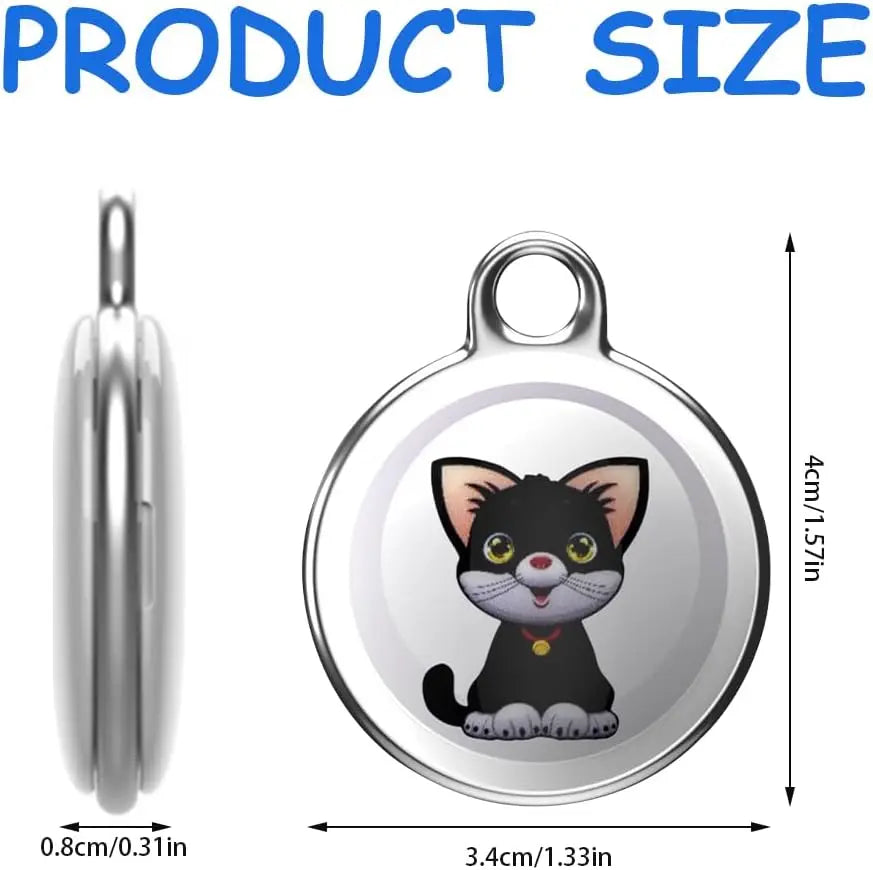 Mini GPS Cat & Dog Tracker Collar - Waterproof Real-Time, No Monthly Fee