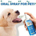 No-Brush Dental Spray for Dogs & Cats — Alcohol-Free Plant-Based Breath Freshener