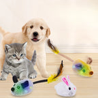 Electric Touch-Sensing Mouse Cat Toy