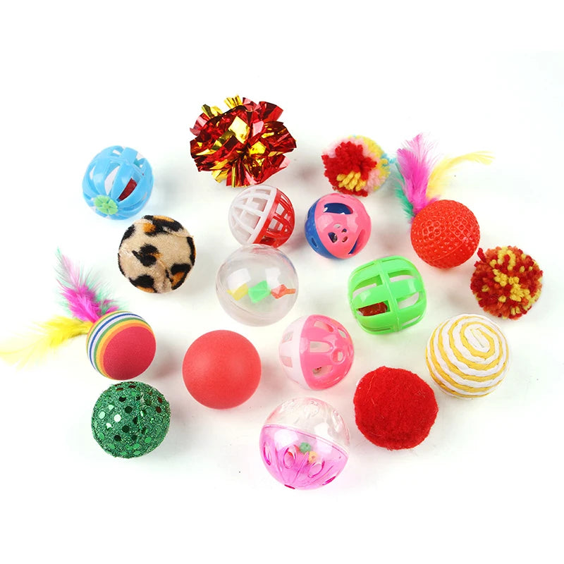 Sisal Mouse Ball Cat Toy Set — Wear-Resistant Claw & Teeth Toy