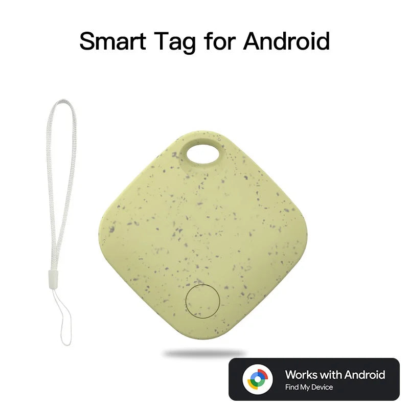 Android Anti-Lost Locator with Protective Cover & Lanyard for Cars, Elderly & Pets