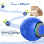 Automatic Interactive Cat Ball Toy (2 Play Modes)