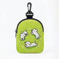 Dog Training Treat Bag (Large Capacity, Cartoon Print, Waterproof, Hook Buckle)