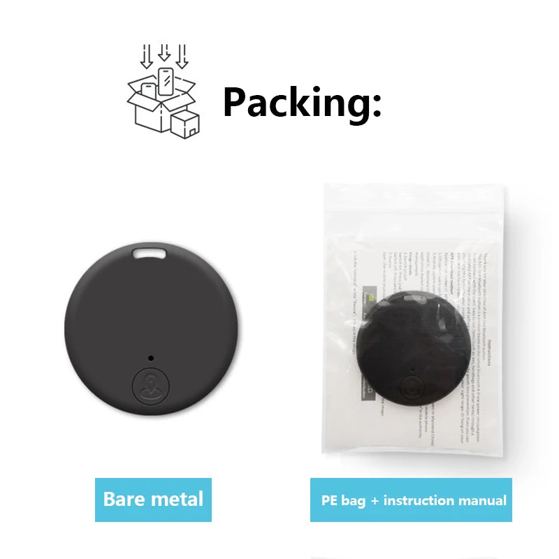 Bluetooth 5.0 Two-Way Alarm Tracker - Pets, Kids, Wallet & Key Finder