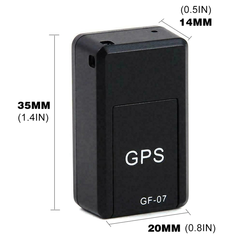 Mini Magnetic GPS Tracker for Vehicles, Kids & Elderly - Real-Time