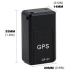 Mini Magnetic GPS Tracker for Vehicles, Kids & Elderly - Real-Time