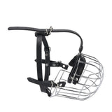 Metal Basket Dog Muzzle (Anti-Bite, Breathable, Easy Clean)