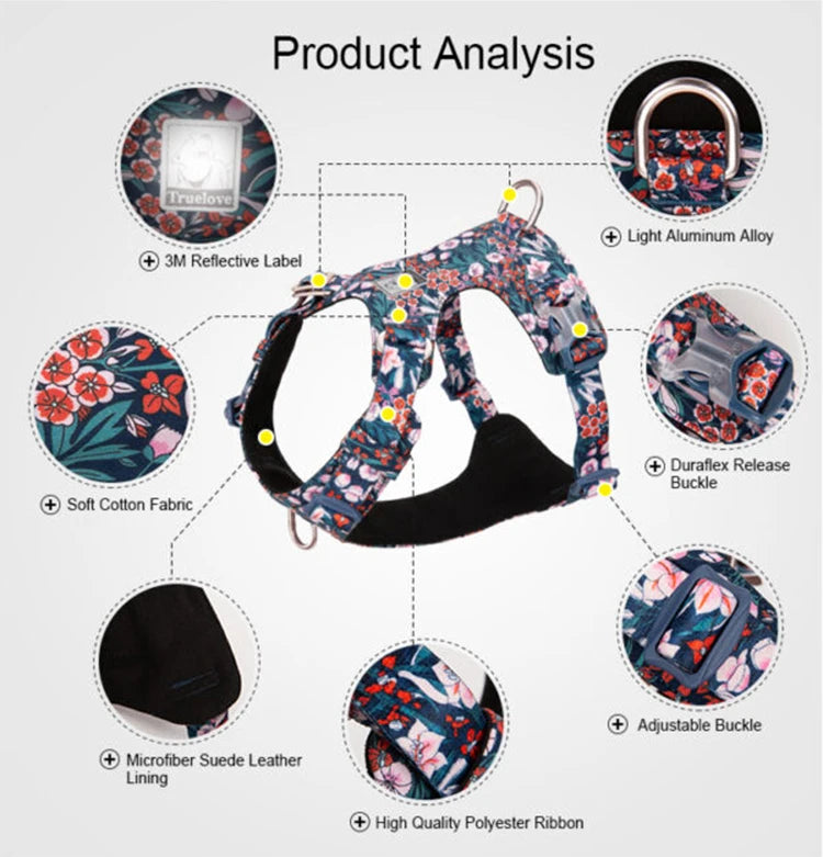 TrueLove Cotton Dog Harness