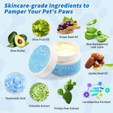 Natural Paw Protector Cream — Moisturizing Softener for Dry, Cracked Pads