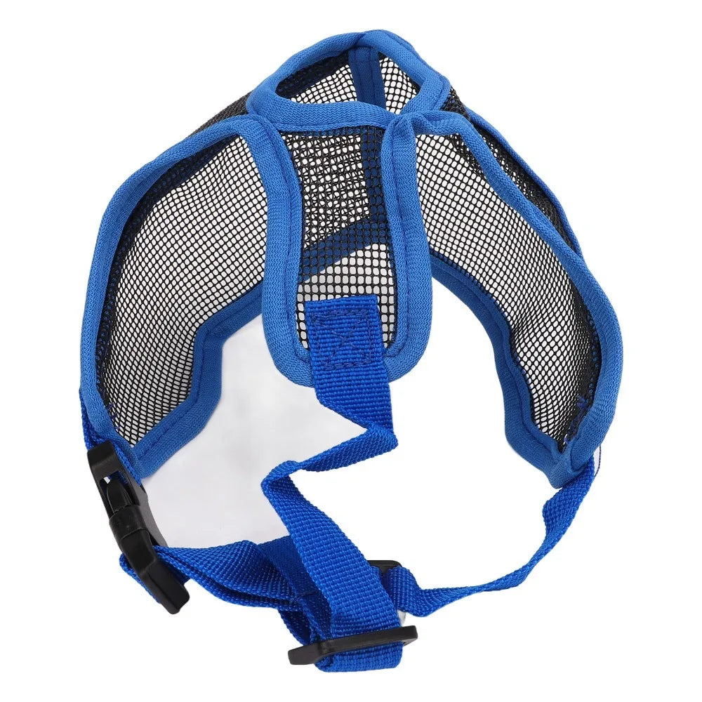 Short Snout Dog Muzzle for Flat-Faced Breeds (Adjustable, Breathable)