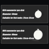 Disc Bubble Air Stone Diffuser (Aquarium Oxygen Aerator, Fine Bubble)