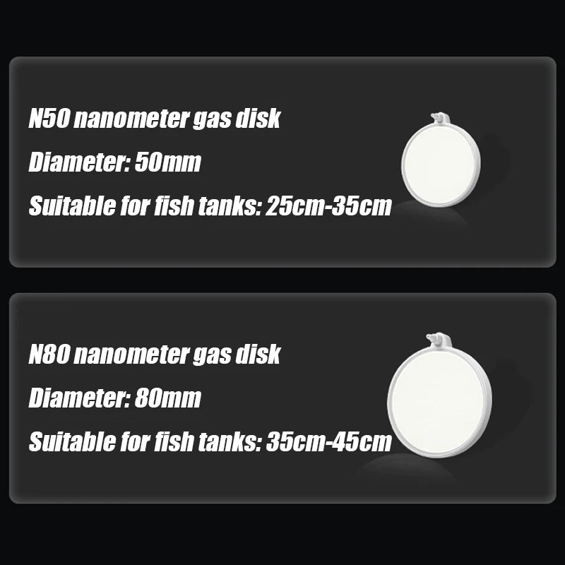 Disc Bubble Air Stone Diffuser (Aquarium Oxygen Aerator, Fine Bubble)