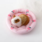 Cooling Ice-Silk Pet Bed — Summer Sleep Mat for Small Animals