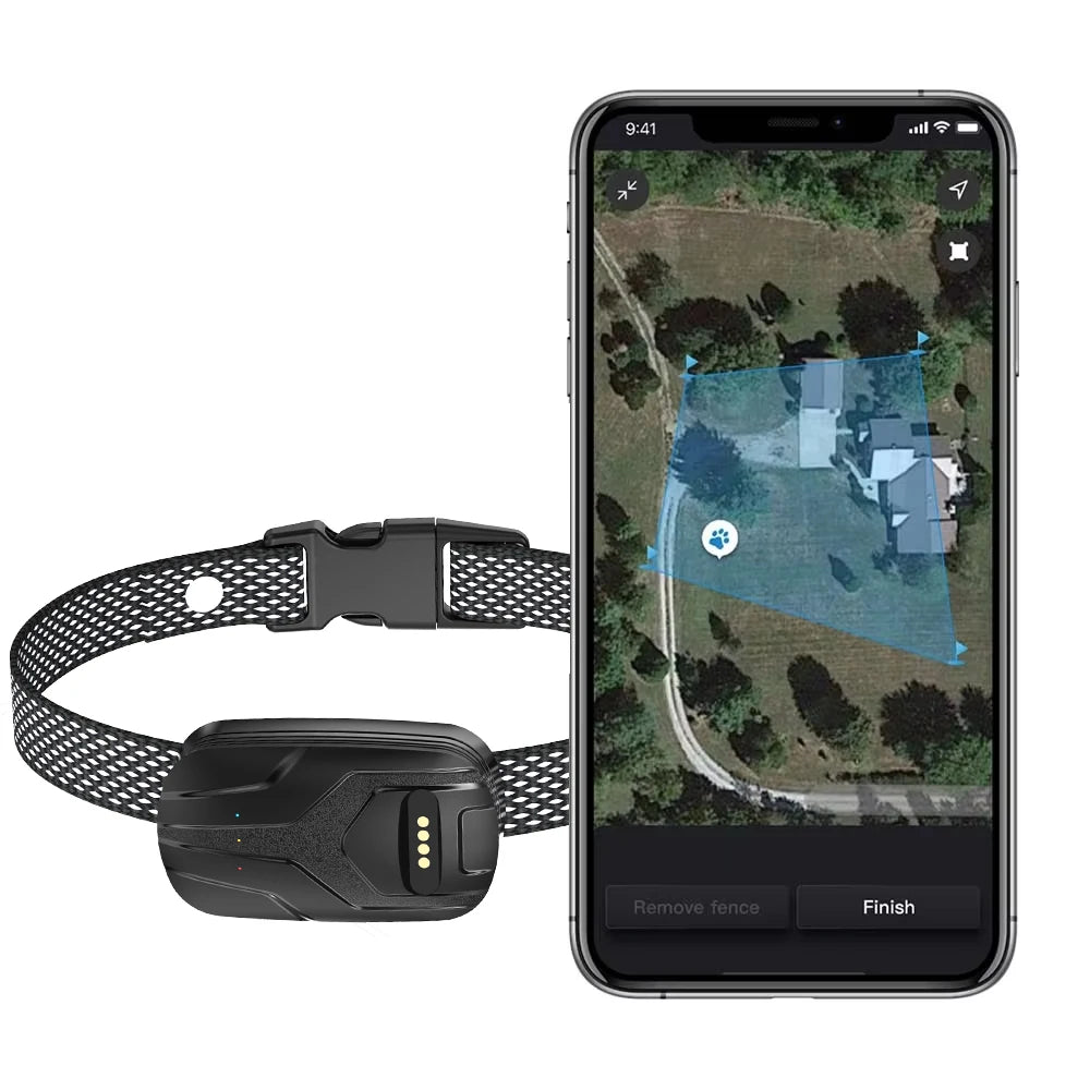 Tize 4G Smart GPS Activity Tracker Dog Collar - Real-Time