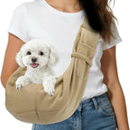 Dog & Cat Crossbody Sling Carrier (Breathable Mesh, Up to 16.5 lbs)