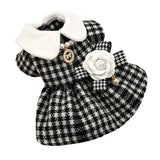 Tweed Dress Jacket for Small Dogs (Christmas Winter Clothes)