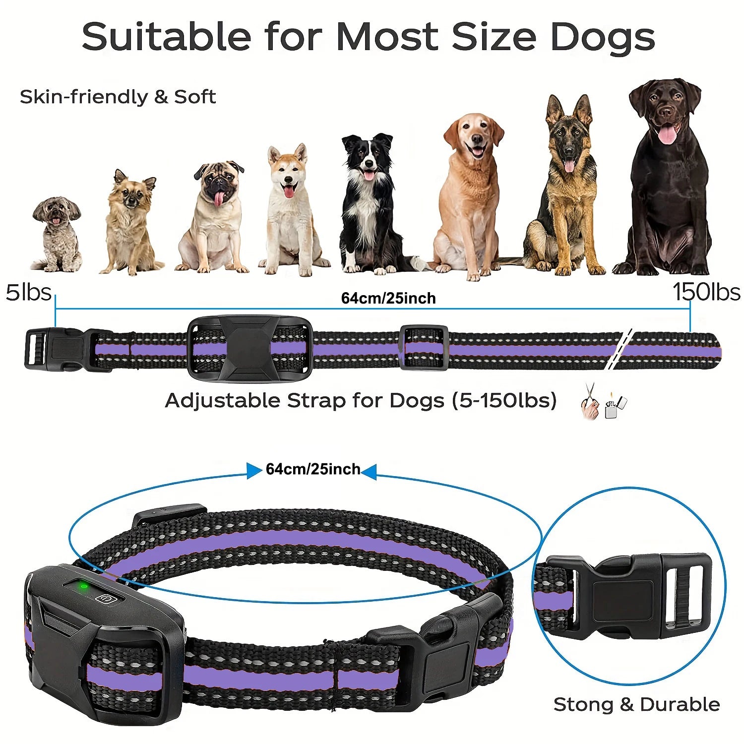 1000M Waterproof Dog Training Collar