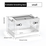 Foldable Stackable Terrarium — Space-Saving Enclosure for Reptiles & Small Pets