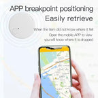 Mini Bluetooth GPS Smart Tag Anti-Loss Alarm for Wallets, Keys & Pets
