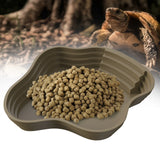 Multi-Use Turtle & Frog Bathing Basin — Food, Water & Soaking Bowl for Reptiles