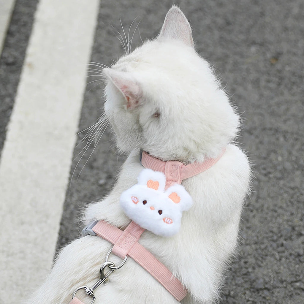 Step-In Harness & Leash Set for Cats & Dogs
