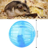 Hamster Exercise Ball — Clear 10cm Running Ball for Safe Free-Roam Play