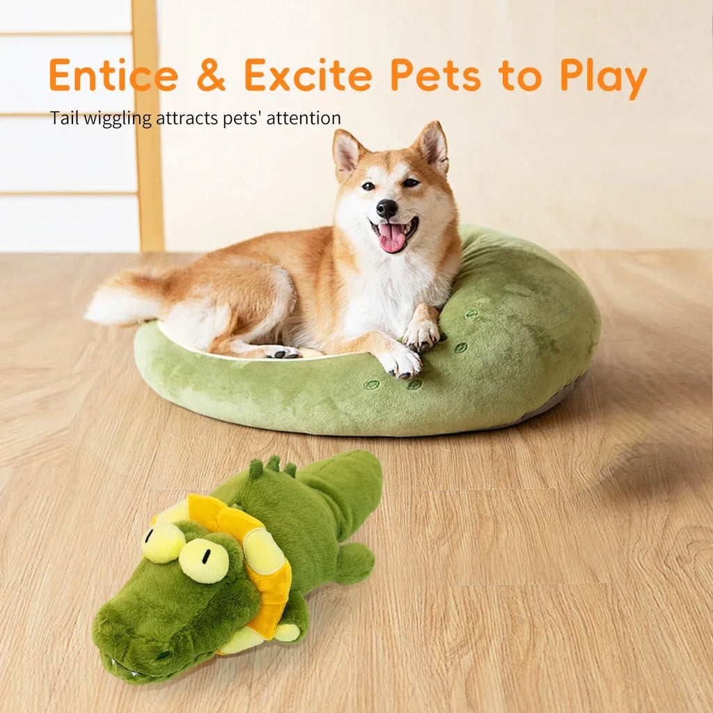 Automatic Flapping Plush Dog Toy