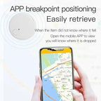 Mini Bluetooth GPS Smart Tag Key Finder - Anti-Loss Alarm for Wallets, Keys & Pets