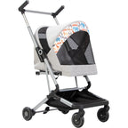 Ultra-Light Foldable Pet Stroller for Cats & Dogs — Dual-Pet