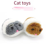 2-Pack Vibrating Spring Mouse Toy — Battery-Free Automatic Cat Toy