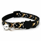 Star & Moon Charm Bell Collar for Cats