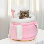 Winter Warm Puppy Carrier Backpack (Outdoor, Travel, Small Breeds)
