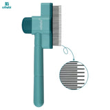 Self-Cleaning Flea Comb — One-Touch Release for Dogs & Cats