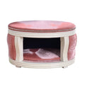 Luxury Pet Sofa Bed with Wooden Frame