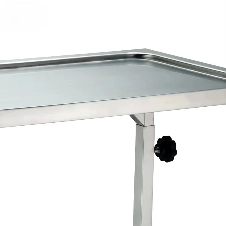 Stainless Steel Veterinary Medical Trolley Cart for Vet Clinics & Hospitals