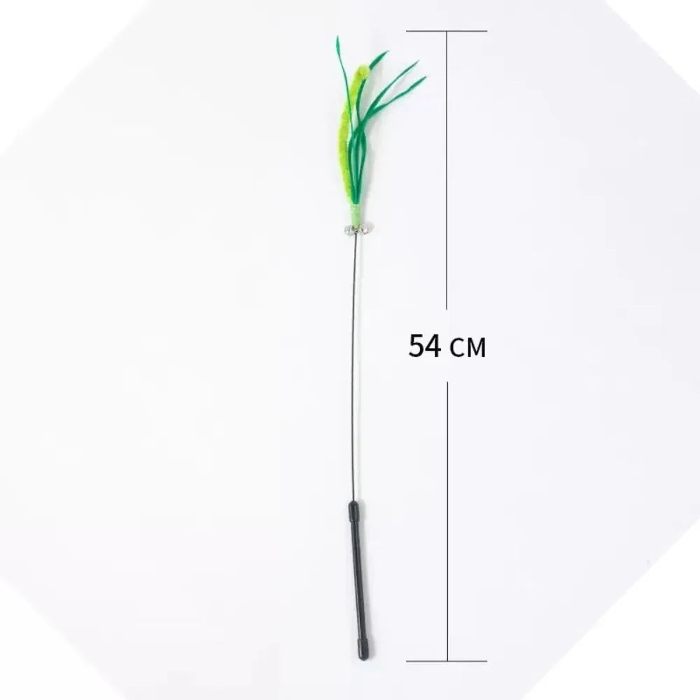 Bristle Grass Cat Wand Chew Toy