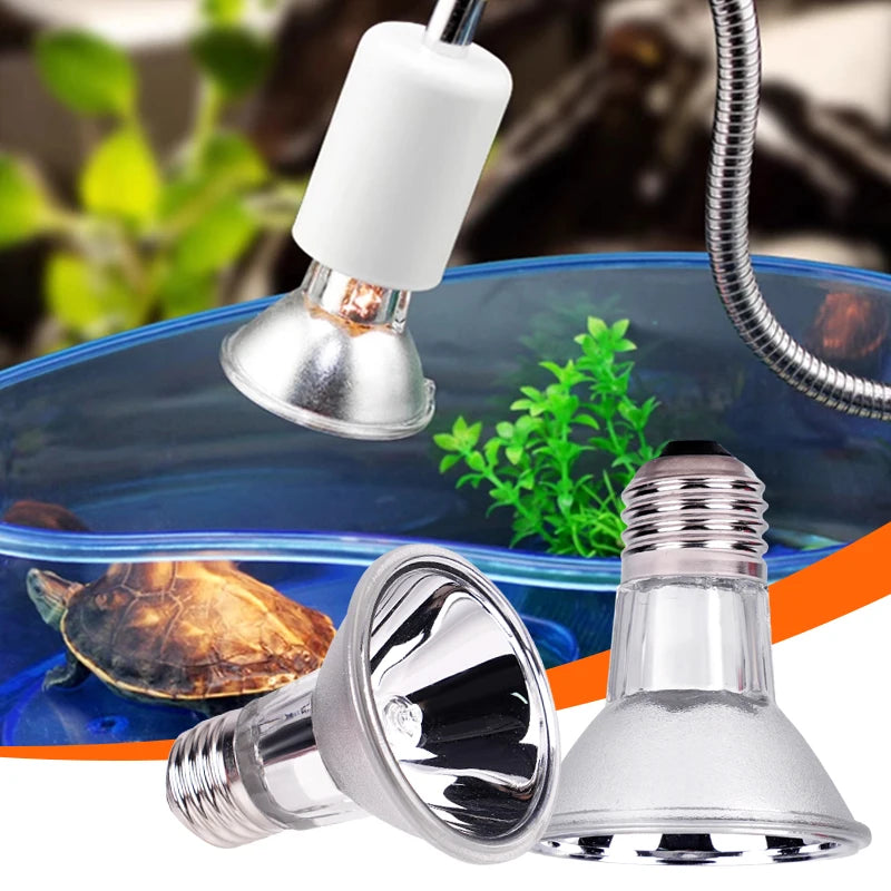 Full Spectrum UVA+UVB 3.0 Reptile Heat Bulb — E27, 25W/50W/75W