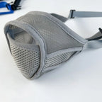 Dog Mesh Muzzle (Anti-Bite, Anti-Lick, Breathable, Adjustable)
